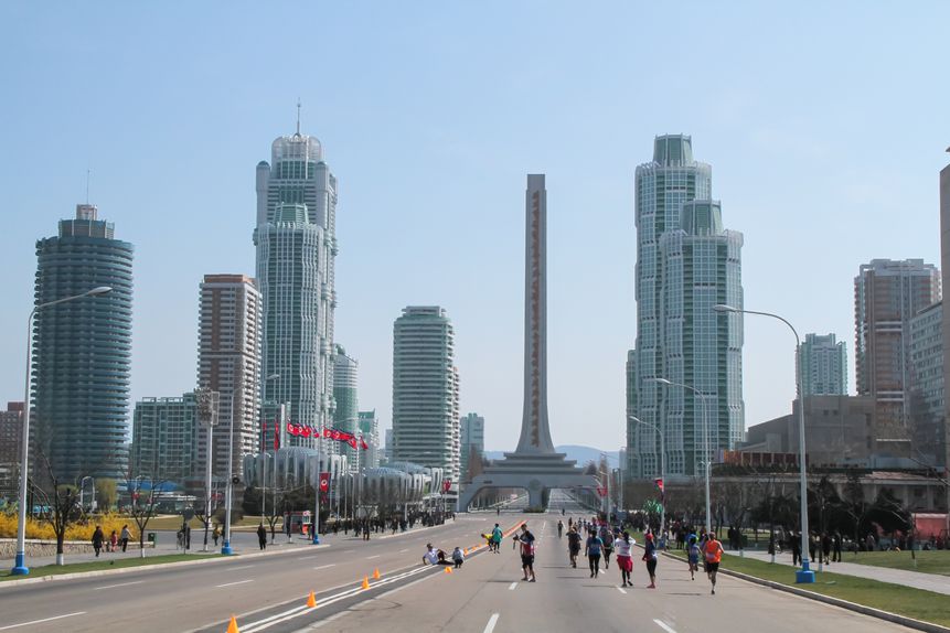 Há cinco anos que Pyongyang não recebia a maratona mas também não será este ano. IMAGO
