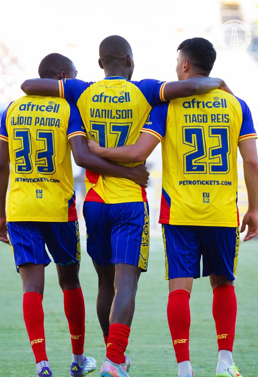 Ilídio, Vanilson e Tiago Reis marcaram os golos do Petro no Moxico, frente ao Bravos do Maqui (3-0)