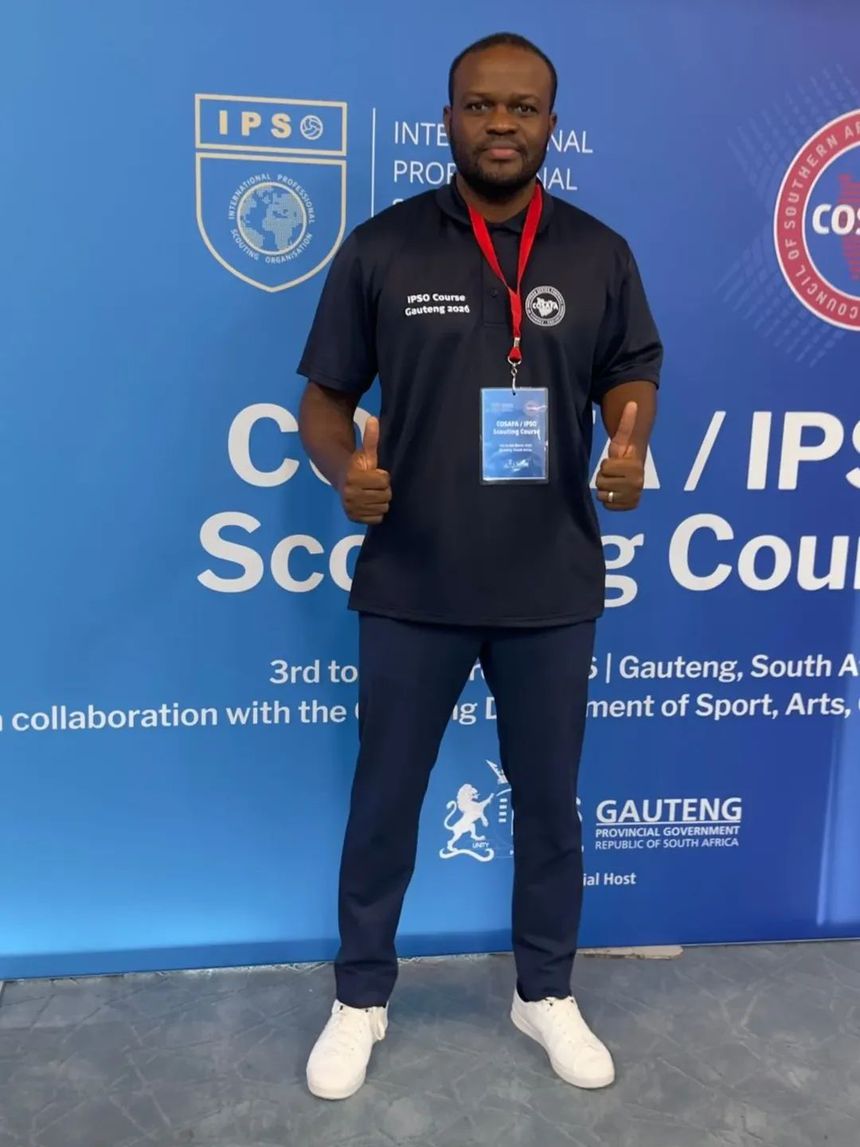 Mário Catala em formação na África do Sul