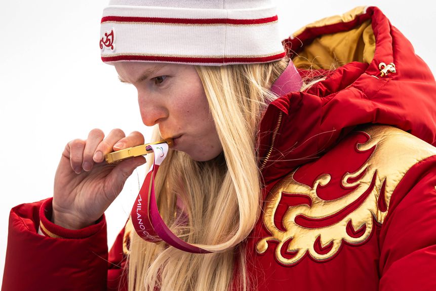 A russa Varvara Voronchikhina confessou que o ouro era um sonho de menina. IMAGO