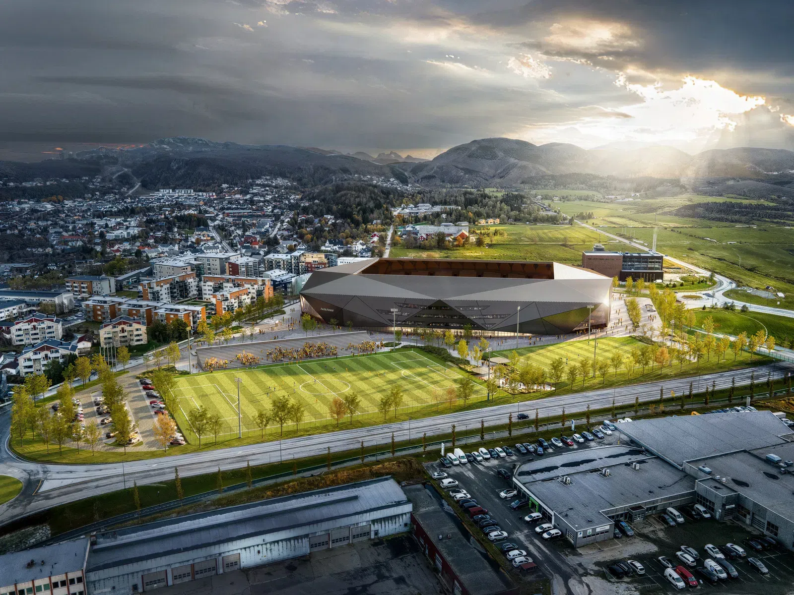 A Artic Arena será um dos estádios mais a norte da Europa