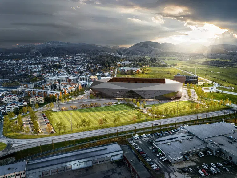 A Artic Arena será um dos estádios mais a norte da Europa