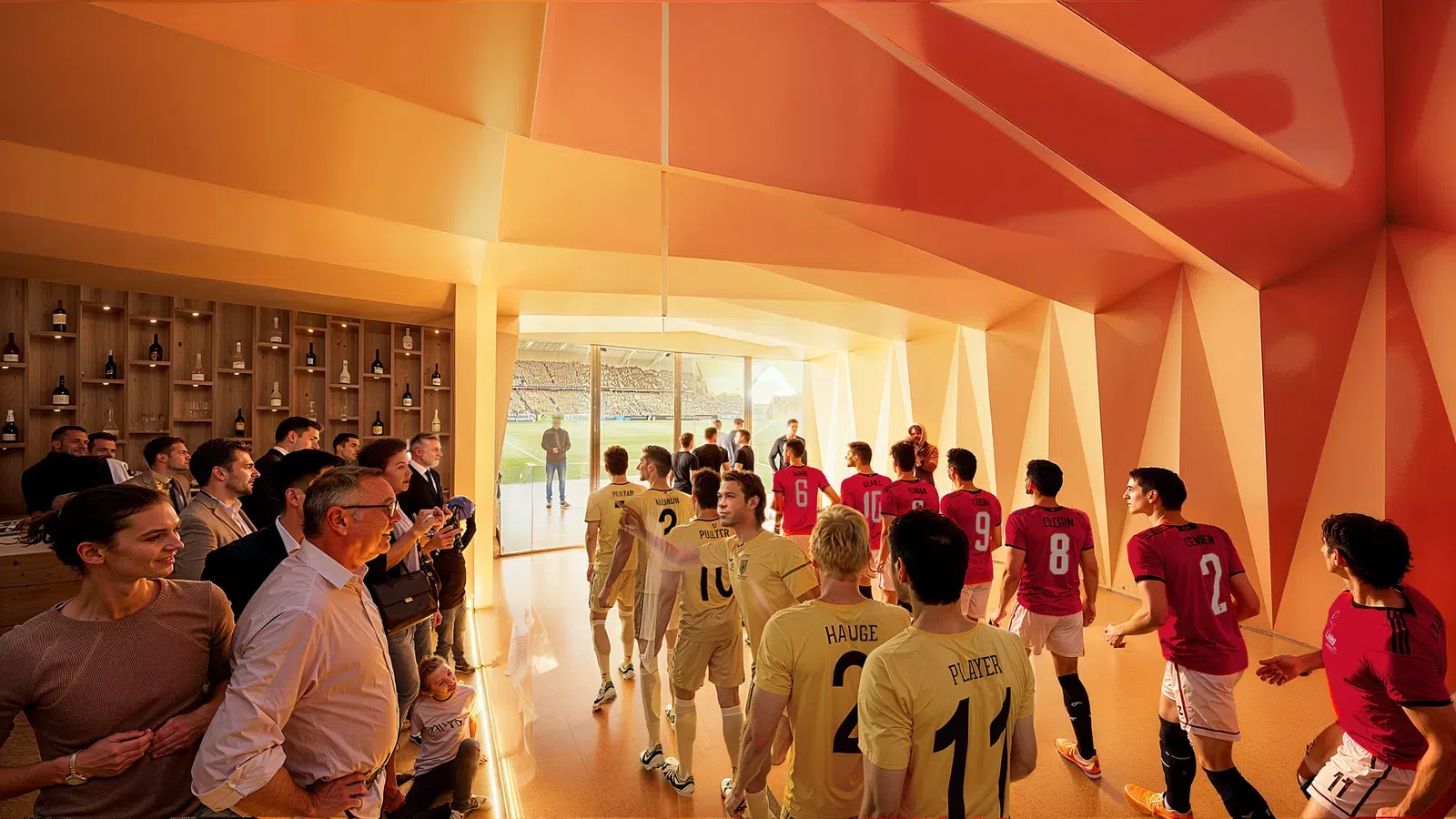 O recinto será construído com inspiração na arquitectura nórdica