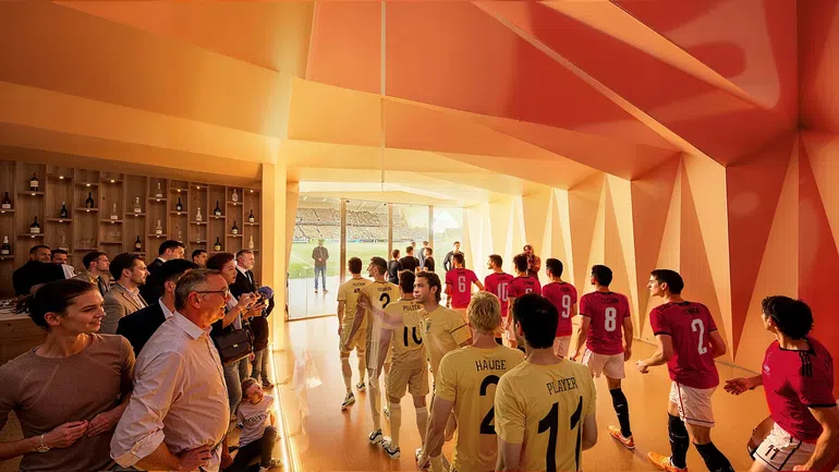 O recinto será construído com inspiração na arquitectura nórdica