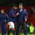 Marcos Rojo a Van Gaal em 2016