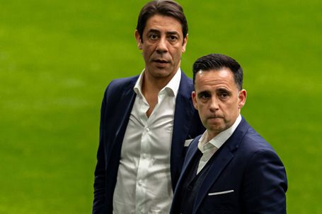 Rui Costa e Mário Branco, presidente e diretor do futebol - Foto: IMAGO