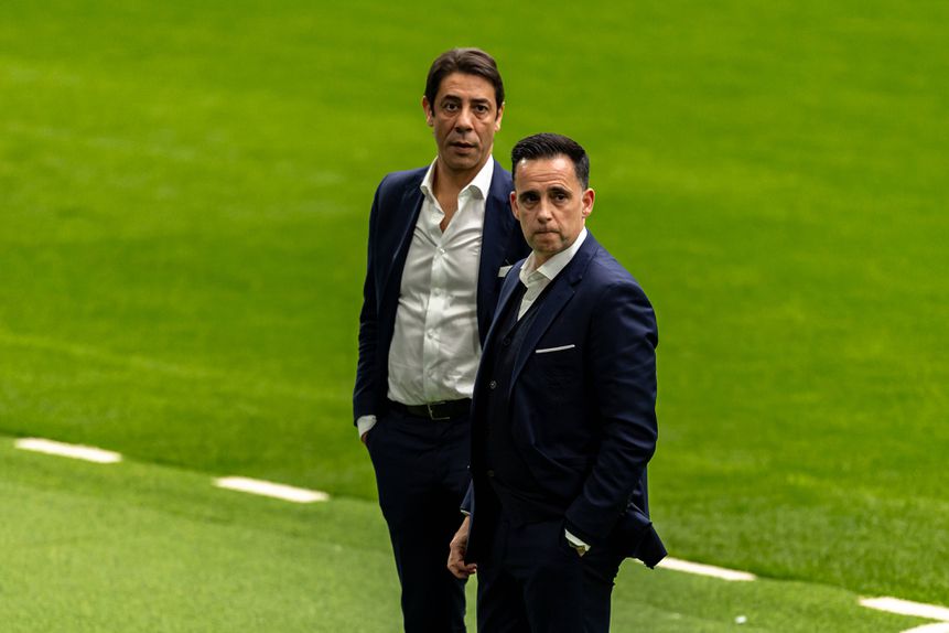 Rui Costa e Mário Branco, presidente e diretor do futebol - Foto: IMAGO