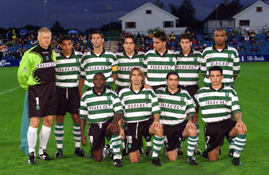 Este o onze que mediu forças contra o Viking em 1999/2000 - Foto: A BOLA