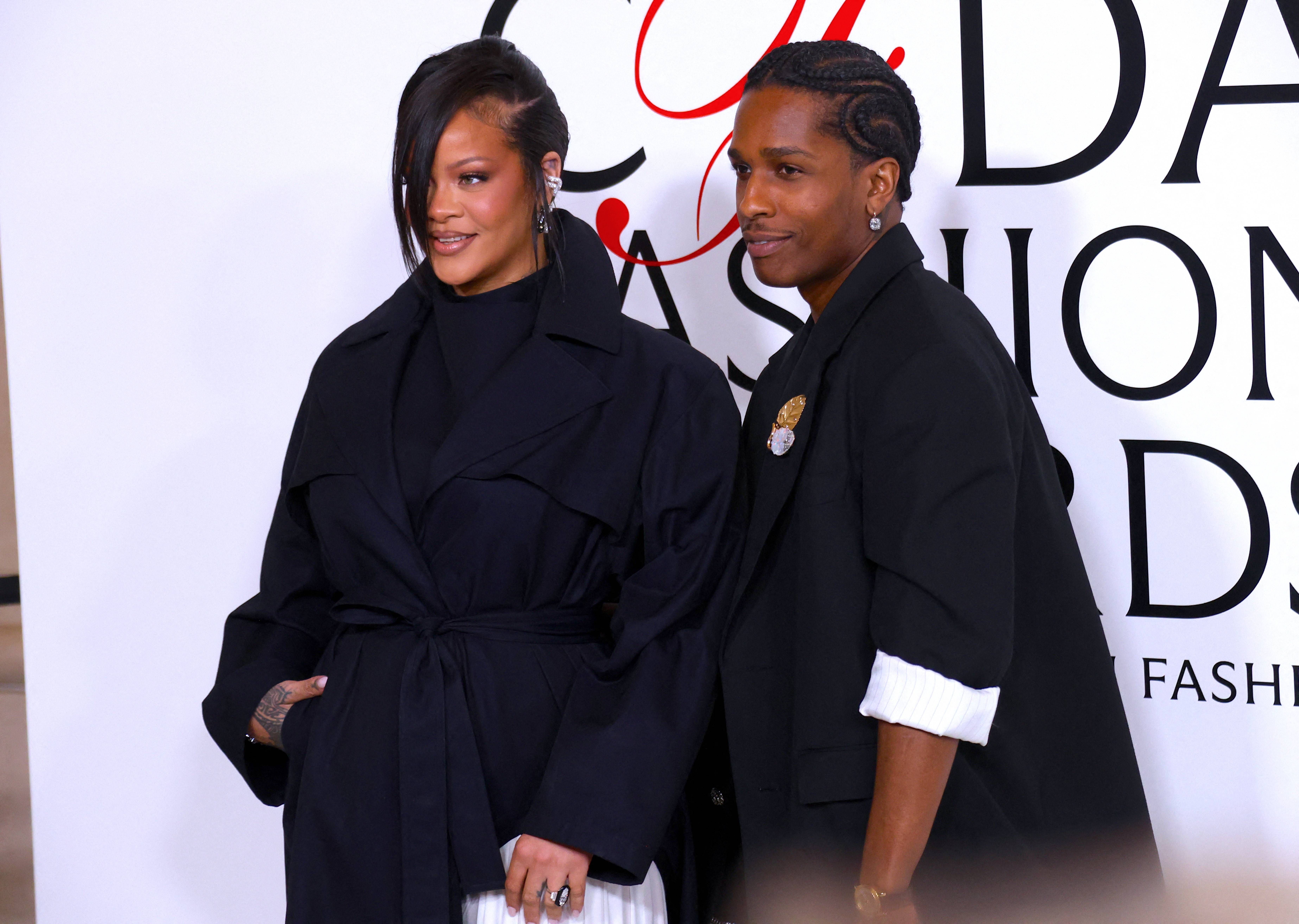 Rihanna com o companheiro ASAP Rocky - Imago
