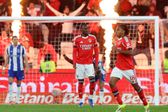 Lukebakio e Leandro Barreiro entraram para evitar a derrota do Benfica no clássico — Foto: Catarina Morais/Kapta+