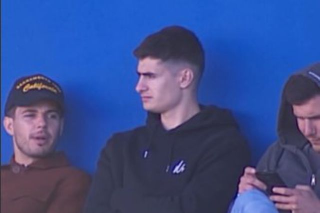 António Silva assiste a jogo na Liga Revelação