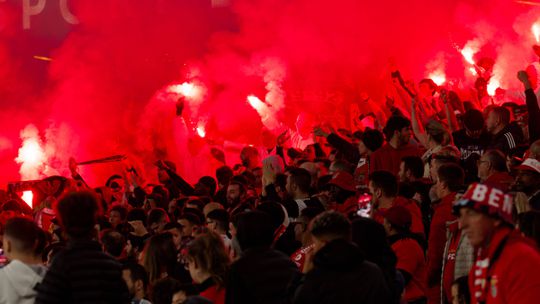 Benfica multado por pirotecnia, insultos e carregador de telemóvel