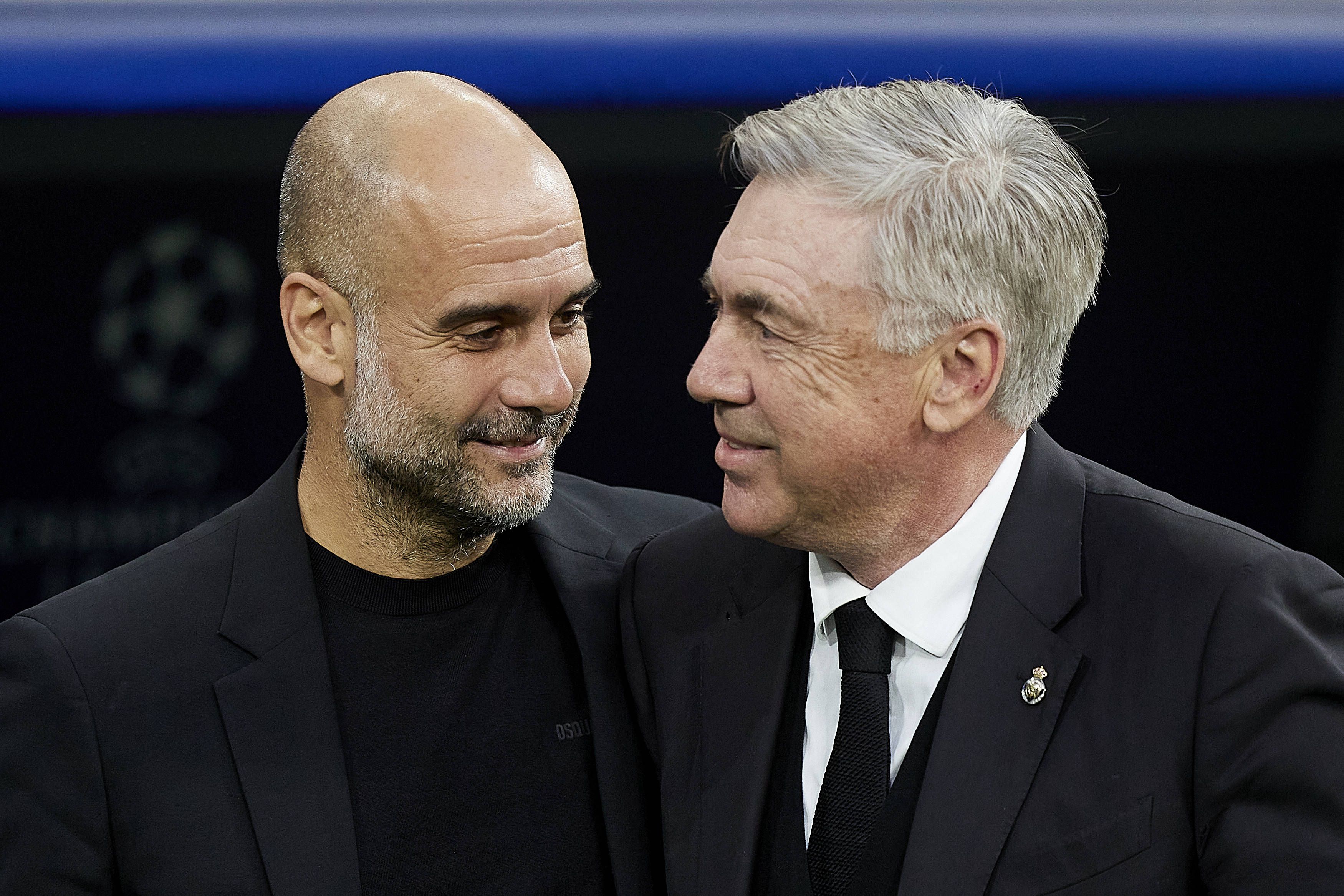 Ancelotti-Guardiola: confronto entre treinadores históricos