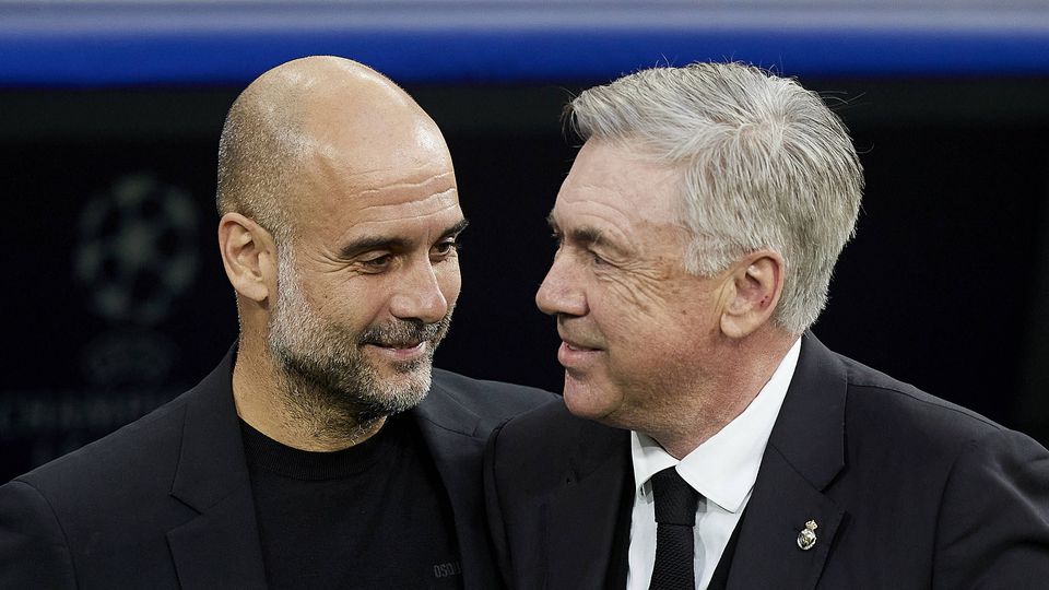 Ancelotti-Guardiola: confronto entre treinadores históricos