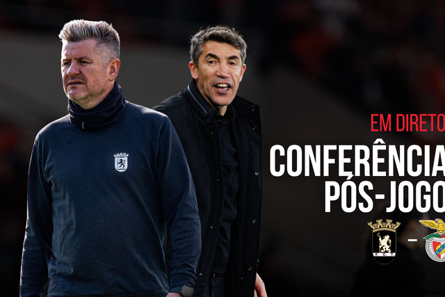 Em direto: Bruno Lage analisa o Tirsense-Benfica