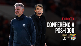 Em direto: Bruno Lage analisa o Tirsense-Benfica