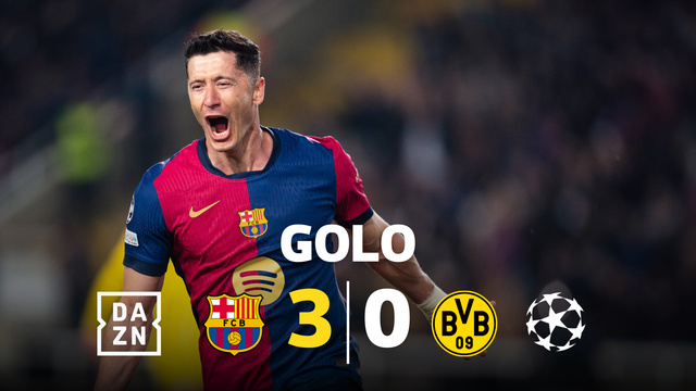 Lewandowski faz o bis chega aos 40 golos na época (vídeo)