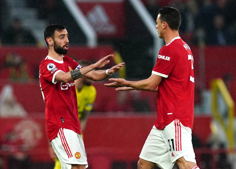 Matic e Bruno Fernandes em 2022