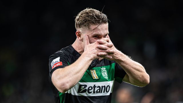 Viktor Gyokeres abriu o marcador do Sporting-Moreirense