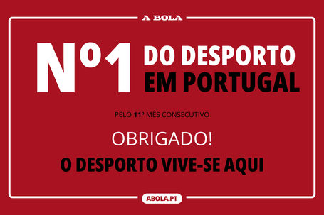 A BOLA na liderança digital pelo 11.º mês consecutivo