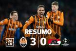 Ex-Benfica abre caminho a vitória contundente do Shakhtar (resumo)