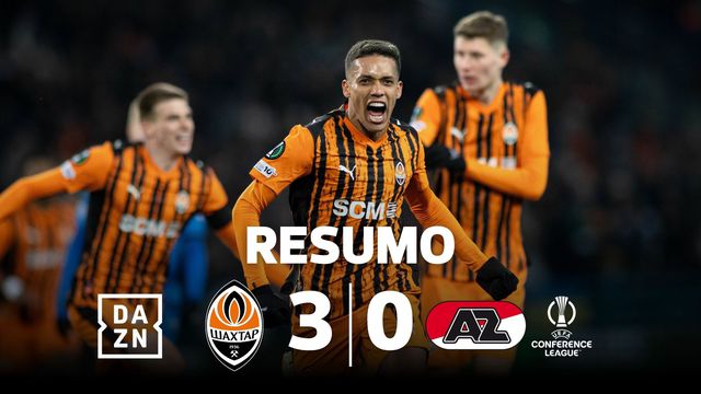 Ex-Benfica abre caminho a vitória contundente do Shakhtar (resumo)