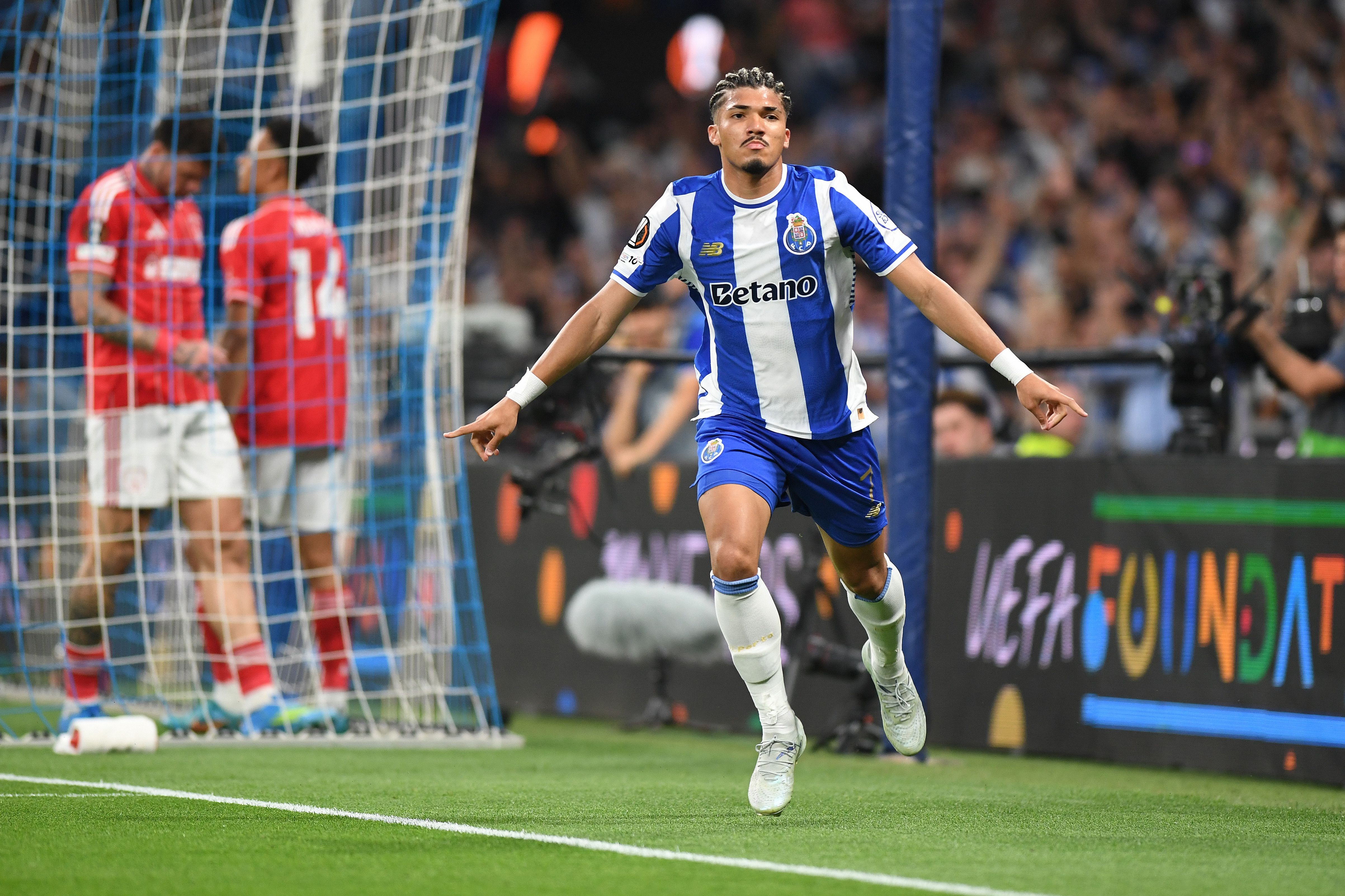 William Gomes inaugurou o marcador no Dragão. Foto: Rogério Ferreira/Kapta+ (FC Porto-Nottingham Forest)
