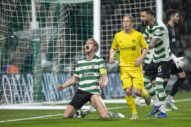 Hjulmand é um velho conhecido de Hugo Viana e esse é um factor que pode facilitar as negociações com o Manchester City - Foto: IMAGO