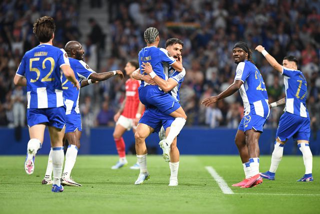 William Gomes festeja o golo com Gabri Veiga - Foto: Rogério Ferreira/Kapta +