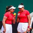 Irmãs Francisca Jorge e Matilde Jorge na Billie Jean King Cup