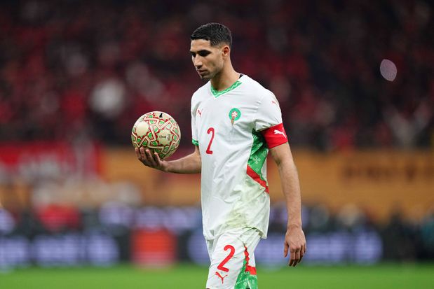 Achraf Hakimi é capitão de Marrocos