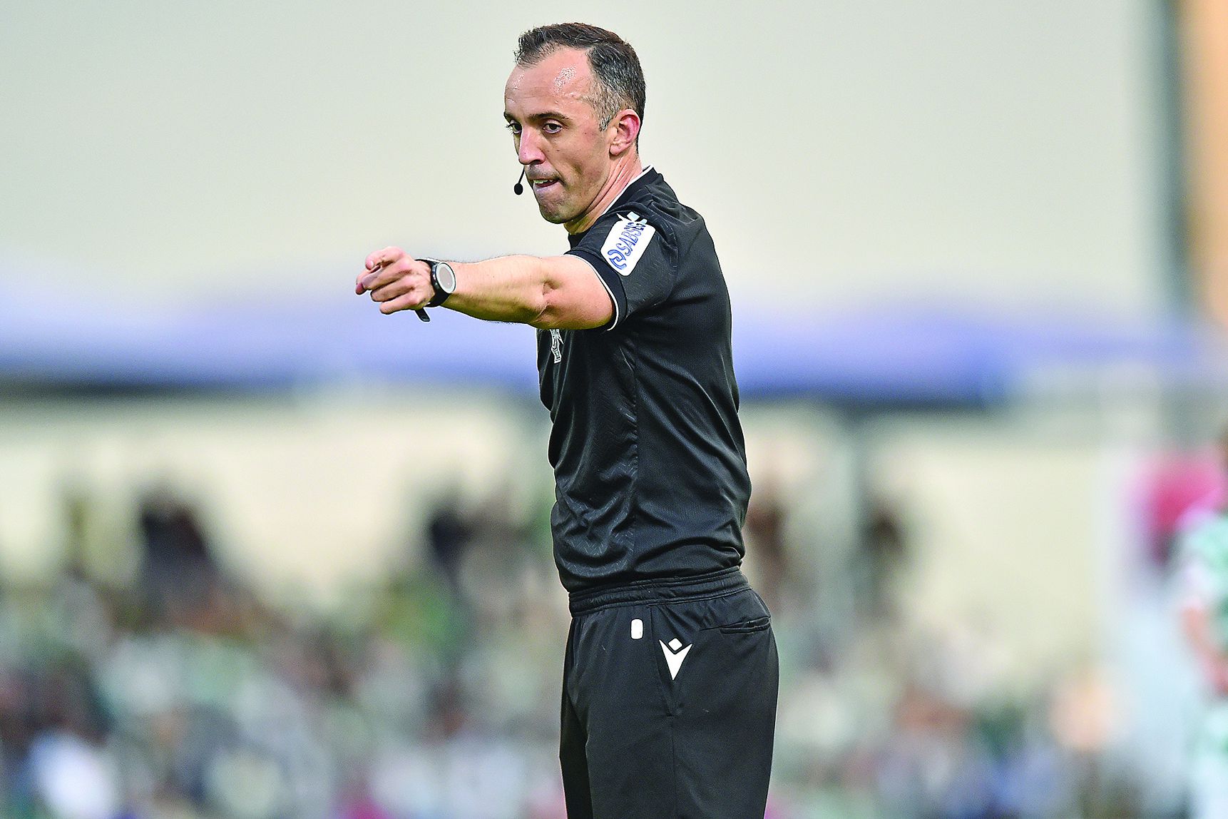 João Pinheiro será o nono árbitro português num Mundial. Foto Miguel Nunes