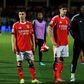 Benfica empatou com o Casa Pia e no final da partida viu-se desilusão evidente dos jogadores das águias - Foto: Imago