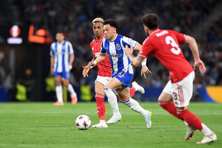 Pepê foi lançado na segunda parte. Foto: Rogério Ferreira/Kapta+ (FC Porto-Nottingham Forest)