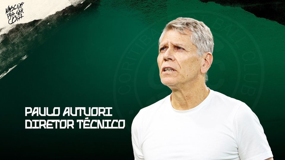 Oficial: Paulo Autuori é o diretor técnico do Coritiba