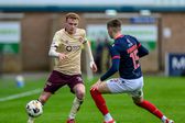 Heart of Midlothian  no jogo com o Ross County