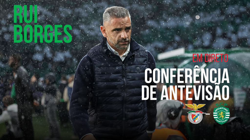 DIRETO: a conferência de Rui Borges antes do dérbi