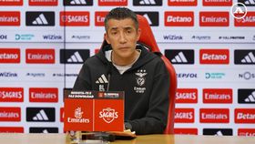 O jogo do título e o jogo escondido sobre Gyokeres e Di María, tudo o que disse Bruno Lage antes do dérbi