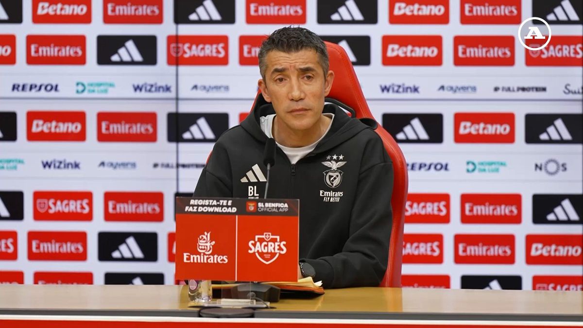 O jogo do título e o jogo escondido sobre Gyokeres e Di María, tudo o que disse Bruno Lage antes do dérbi