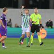 Antony fez um golo e uma assistência no Estádio Artemio Franchi, diante da Fiorentina (IMAGO)