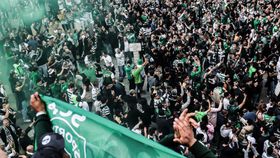 Sporting: loucura em Alvalade para apoiar a equipa! (vídeo)