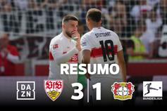Jogo elétrico afastas Leverkusen da Champions League (resumo)