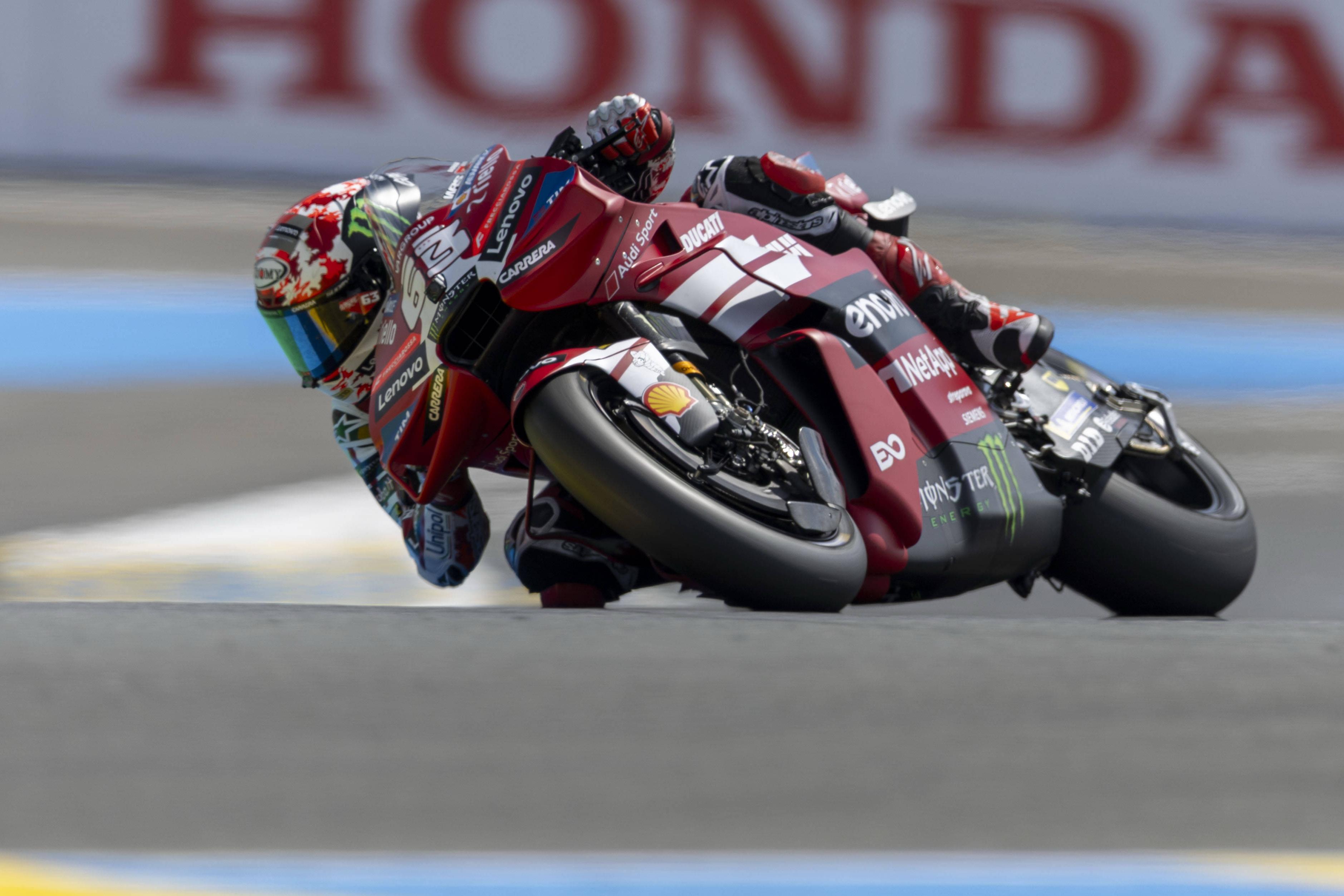Francesco Bagnaia em Le Mans