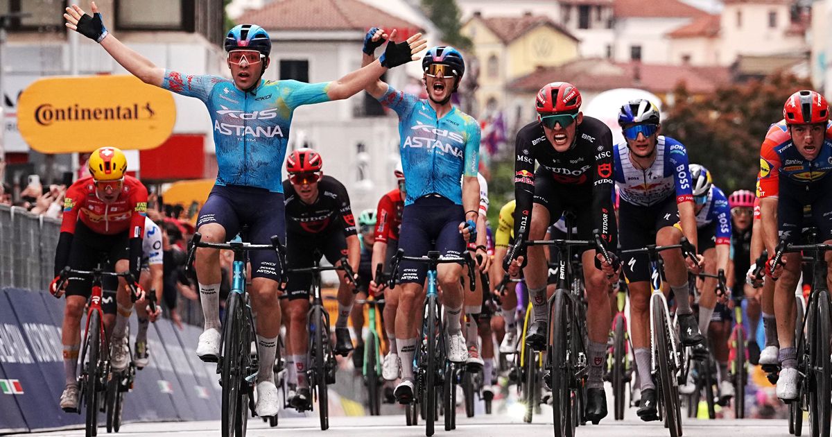 Giro de Itália: vitória surpresa de Guillermo Silva em etapa acidentada