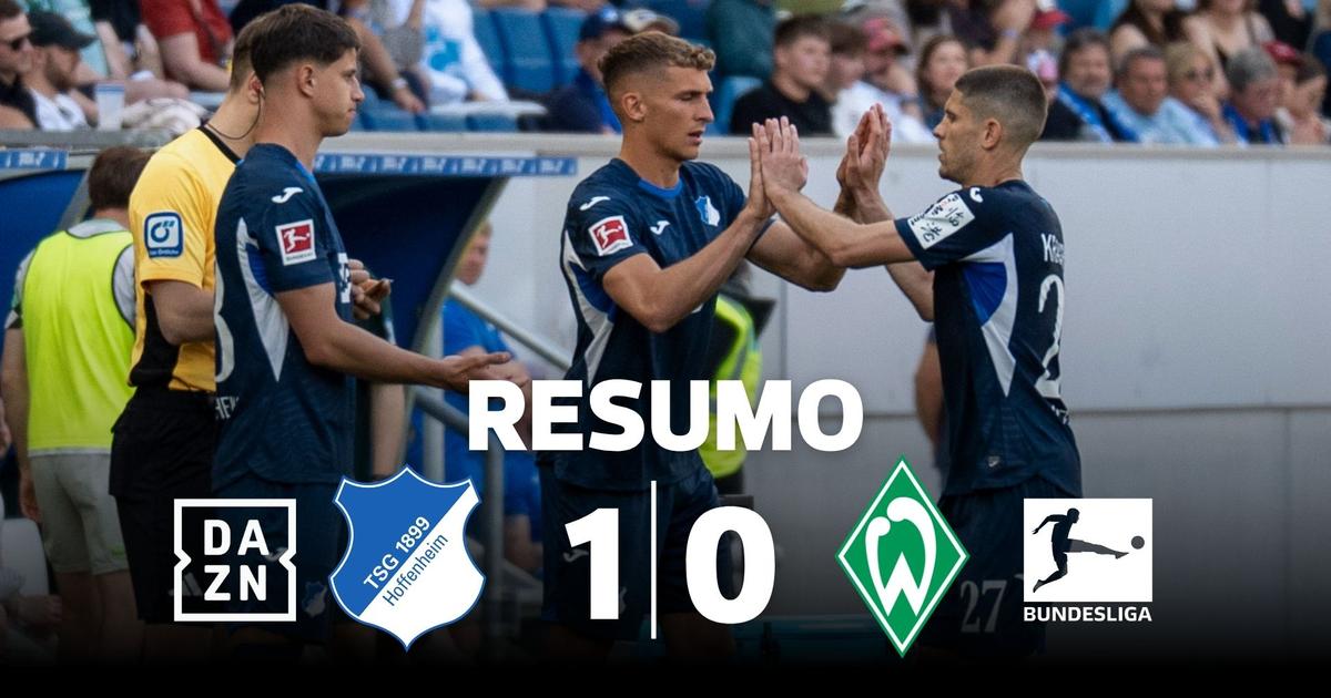 Expulsão aos 5 minutos deixa Hoffenheim a sonhar com a Champions (resumo)
