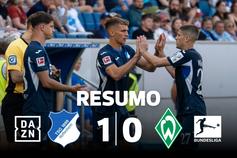 Expulsão aos 5 minutos deixa Hoffenheim a sonhar com a Champions (resumo)