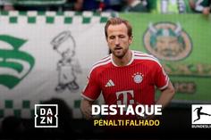 Não se vê isto todos os dias: penálti de Kane vai... para fora!