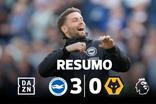 Brighton 'despacha' Wolverhampton e ainda sonha com a Europa (resumo)