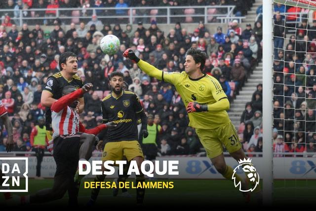 Esta defesa espetacular impediu o descalabro do Man. United