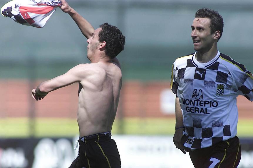 Petit sagrou-se campeão no Boavista. Era a extensão de Pacheco em campo - Foto: A BOLA